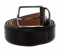 Vanzetti 35Mm Leather Belt W85 GüRtel Accessoire Dark Brown Braun Neu