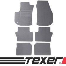 Fussmatten für Opel Zafira B 7-Sitzer 2005-2011 Fußmatten Autoteppiche TOP-GRAU