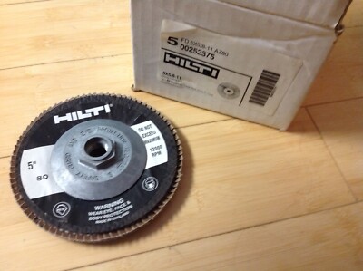 HILTI GRINDING DISCS, 5 inch, #00252375 (Qty: 5)