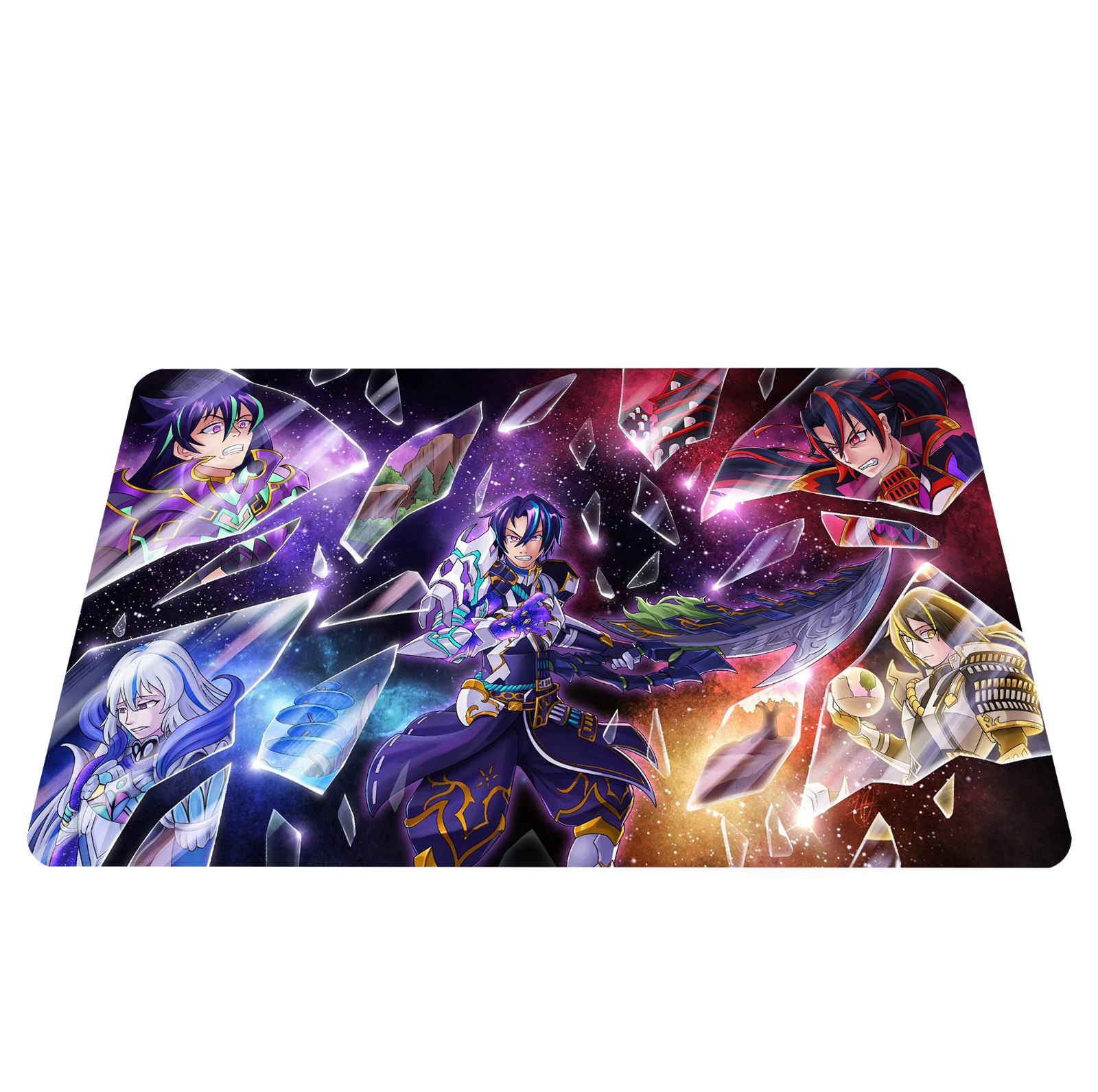 YuGiOh Duel Playmat 1 player VISAS CLOTH MAT