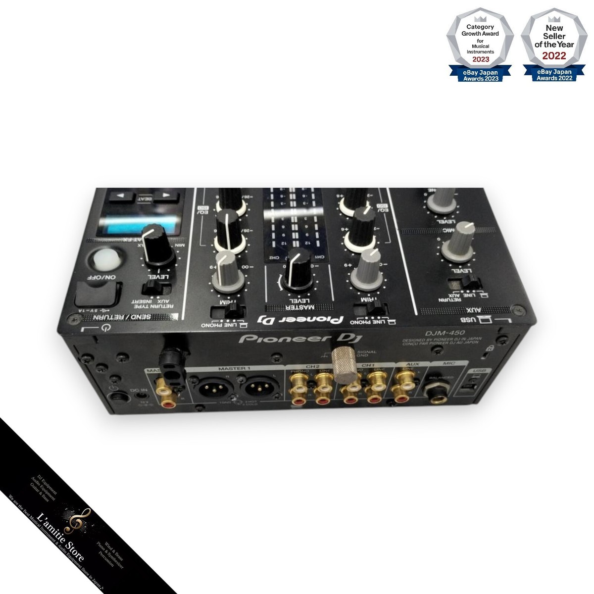 Pioneer DJM-450 DJM450 Performance DJ Mixer 2-Channel 2ch Pioneer DJM-450 DJM450 Performance DJ Mixer 2-Channel 2ch