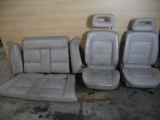 Audi 80 CabrioTyp89 8G Sitze Sitzausstattung Rücksitzbank Leder Beige