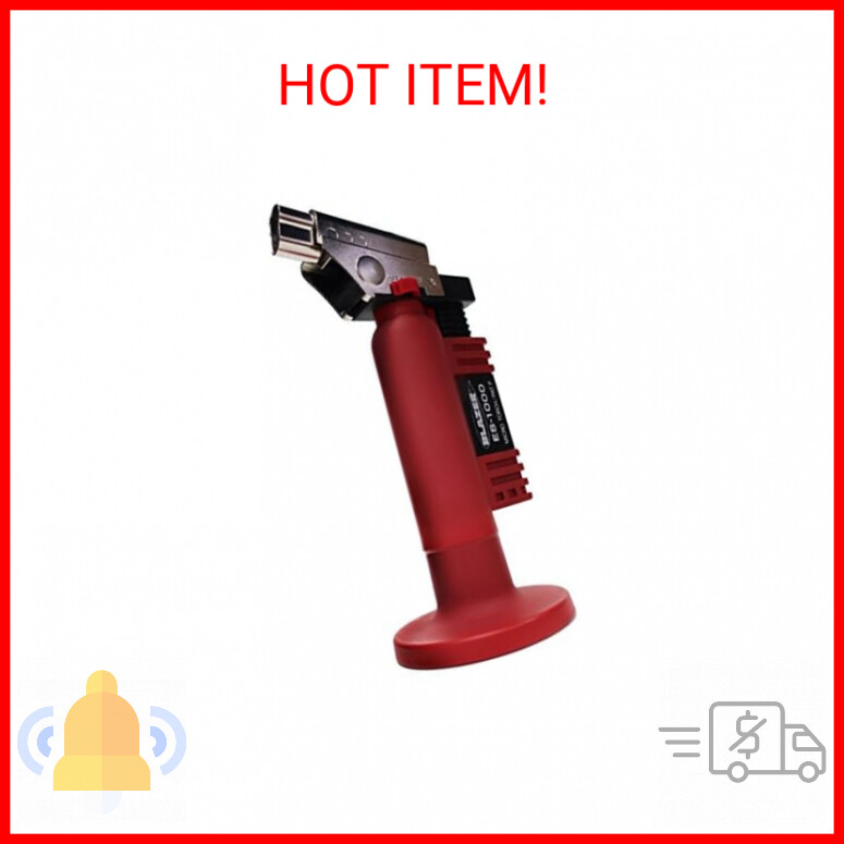 Blazer ES1000 Angled Head Butane Micro Torch, Red-image
