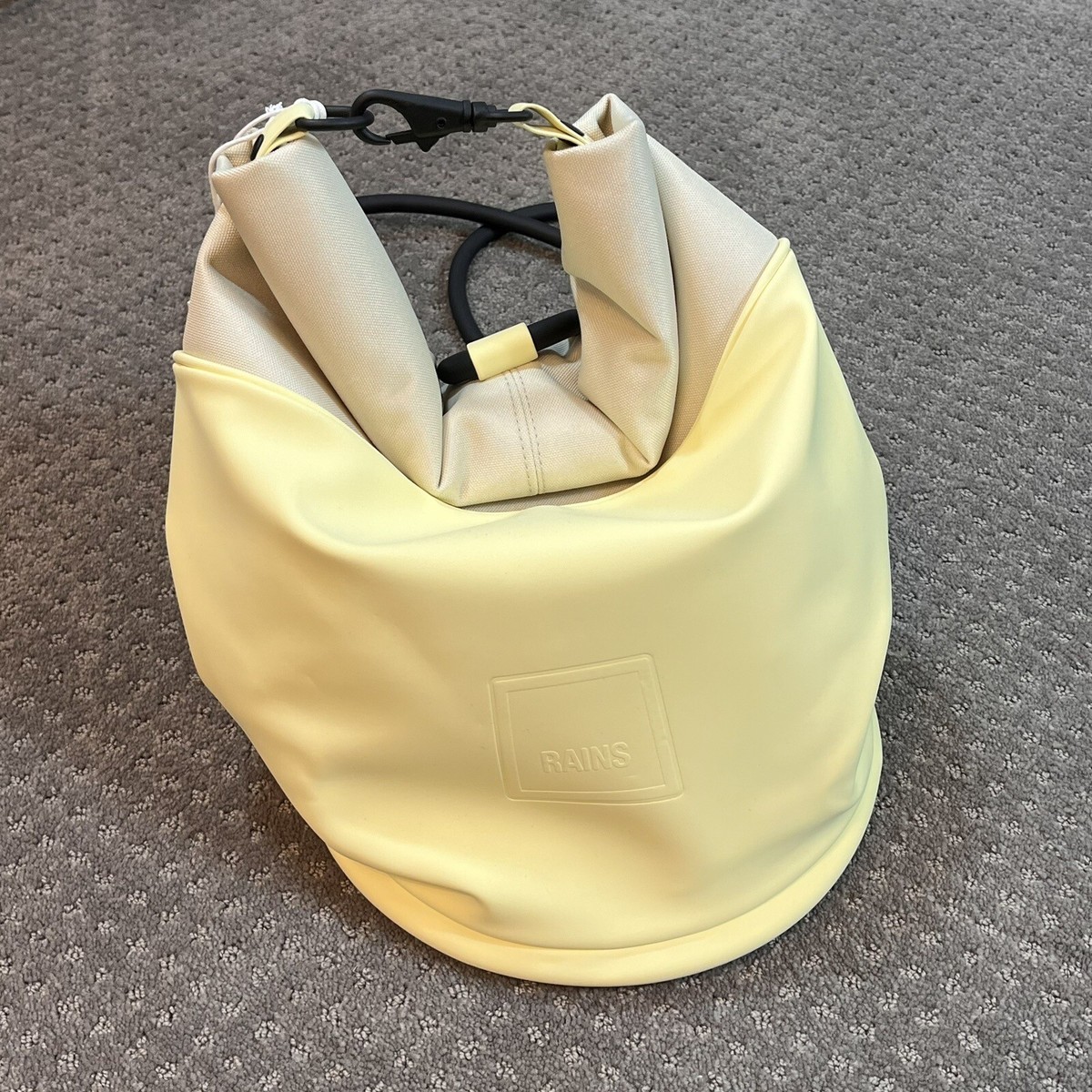 Rains Backpack Mini in Straw NWT Rains Backpack Mini | A modern classic for carrying essentials main image 3