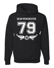 Supernatural Dean Winchester 79 College Style Unisex Hoodie Sweatshirt - New