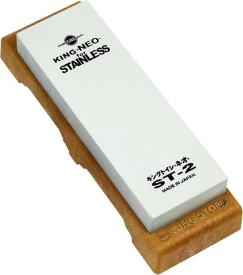KING SHARPENING STONE ''STAINLESS NEO ST-2'' #800  MADE IN JAPAN New