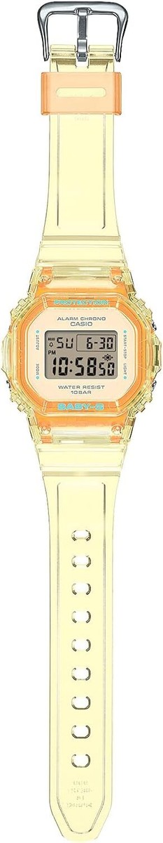 Casio] Watch Baby-G BGD-565SJ-9JF Women's Clear Yellow | eBay