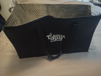 Insulated Food Delivery Bags Black XXL Large Warm Bags Light Weight*
