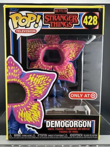 Funko Pop! Stranger Things: Demogorgon #428 Blacklight Target Exclusive