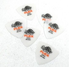 Dunlop Guitar Picks Flex Triangle 6 Picks .60mm Light 456P.60
