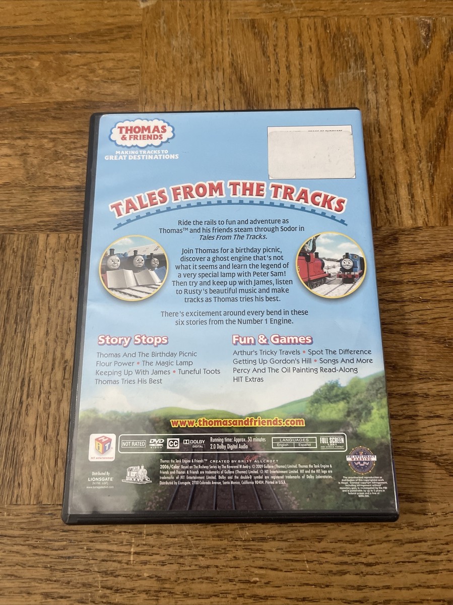 Thomas & Friends Tales From the Tracks DVD 45986316141| eBay