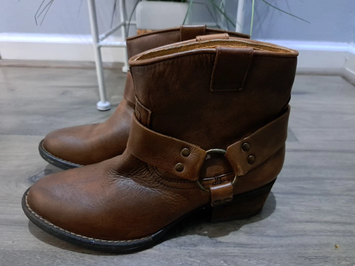 Lucca cognac suede discount