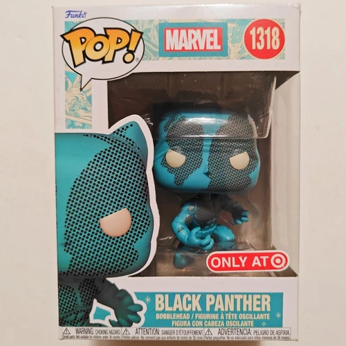 Funko POP! Marvel: Black Panther #1318 Figure - Target Exclusive NEW SEALED A1