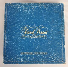 Trivial Pursuit Master Board Game Genus Edition in Box (No Dice) 1981 Horn Abbot