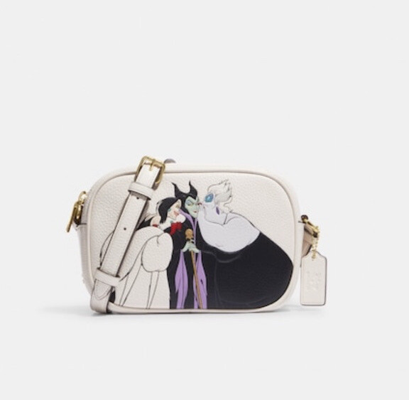 Coach x Disney Villains Mini Jamie Camera Bag With Villains Motif  Leather CC319