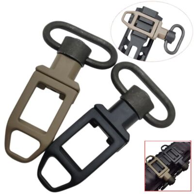 Push Button QD Ambush Loop Attachment Point Sling Swivel Mount Low Profile 20mm