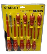 Stanley Insulated Screwdriver Set, 10 Piece VDE