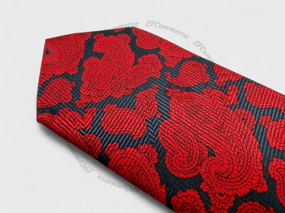 Cravatta Ferrari Formula anni 90 vintage gadget NOS necktie - Imagem 4 de 4