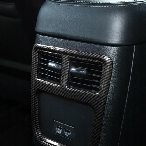 Carbon fiber Central Control Dash Decor Cover Trim Bezel for 2015+ Chrysler 300C - 第 87/371 張圖片