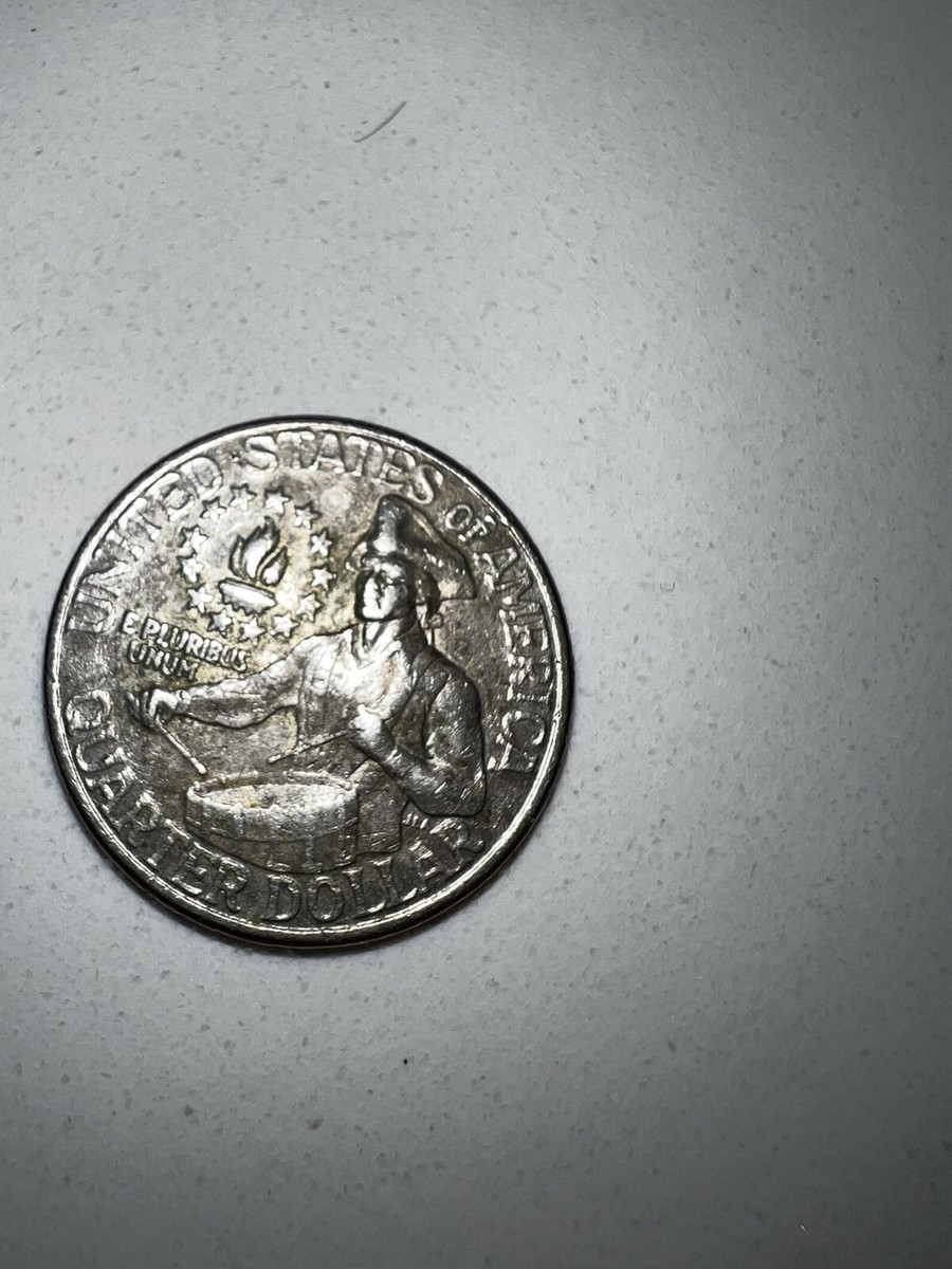 1976 bicentennial quarter filled d A&M touching | eBay