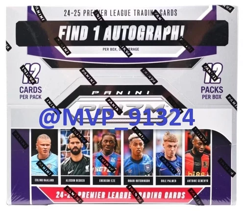 2024-25 Panini Prizm EPL English Premier League Soccer Hobby Box