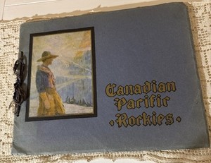 Souvenir Book From The Canadian Pacific Rockies 26 Photos