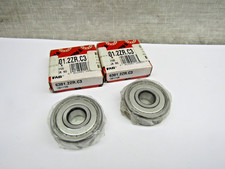  Lot of 2 FAG 6301-2ZR C3 12mm X 37mm X 12mm Shielded Bearing