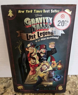 Gravity Falls: Lost Legends 4 All-New Adventures Book Disney XD Alex Hirsch 