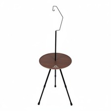 Tavolino Rotondo in Alluminio Leggero Tavolo Portatile Ultraleggero