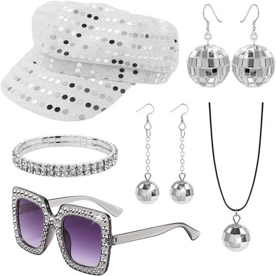 70s Disco Accessories Women display picture 3