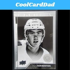 2017-18 Upper Deck Hockey Portraits #P-78 Alex Formenton Senators 