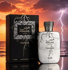 Rasasi Hawas Thunder EDP 100ml, Fresh Masculine Long-Lasting
