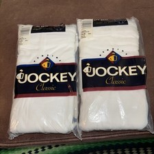 2 Packs Vintage 1997 Jockey Classic Design 3 Pack Men's Briefs Size 42 NOS