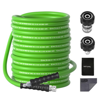 #ad #ad Non Marking 3 8#x27;#x27; Pressure Washer Hose 100FT Kink Resistant Pressure Washing ... $133.95