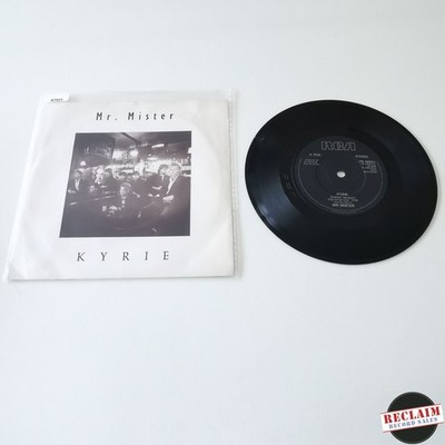 mr mister - kyrie 7'' vinyl record VG+
