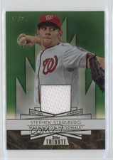 2014 Topps Tribute Forever Young Relics Green 11/25 Stephen Strasburg 7xr