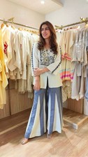 Designer Indian Wedding Dress Pakistani Bollywood Top Plazzo Salwar New Party We