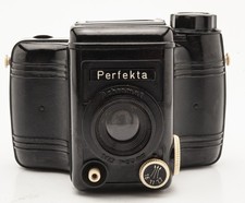 Perfekta VEB Rheinmetall Boxkamera Kamera Camera - Achromat 1:7.7 1-80mm Optik
