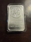5 Troy oz. Silver Silvertowne Buffalo Bar .999 Fine Silver