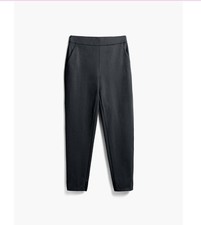 Ministry of Supply Pull On Drawstring Kinetic Pant Jogger Trouser Black 4 Sporty