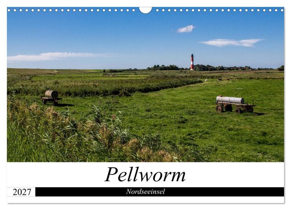 Calendar 2027 · US Version · North Sea Island Of Pellworm 2027 (Wall Calendar 20-image