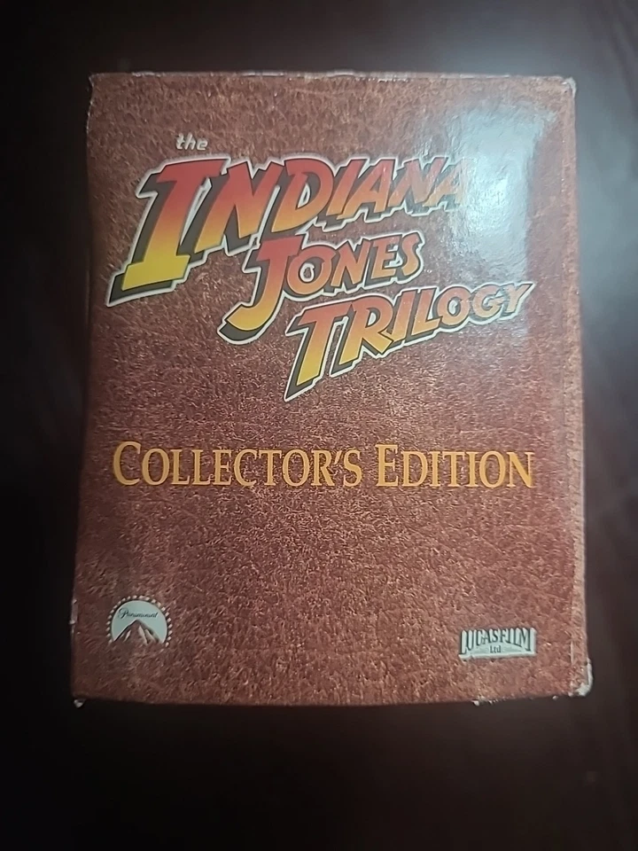 Indiana Jones Trilogy VHS 3-Tape BOX SET 1989 Harrison Ford, Sean Connery NEW - Image 3 of 3