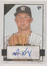 2020 Topps Gallery Auto Mike King #48 Rookie Auto RC 1r5r