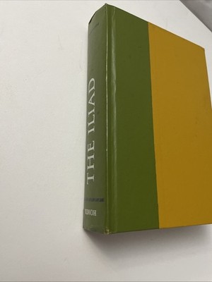 Vintage 1974 Doubleday & Co. Homer ''The Iliad'' Translated By Robert Fitzgerald