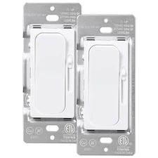 TORCHSTAR 0-10V LED Dimmer Switch, Single-Pole or 3-Way Light Switch, 120-277V f