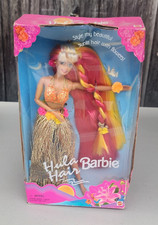 Vintage 1996 Mattel Hula Hair Barbie Doll