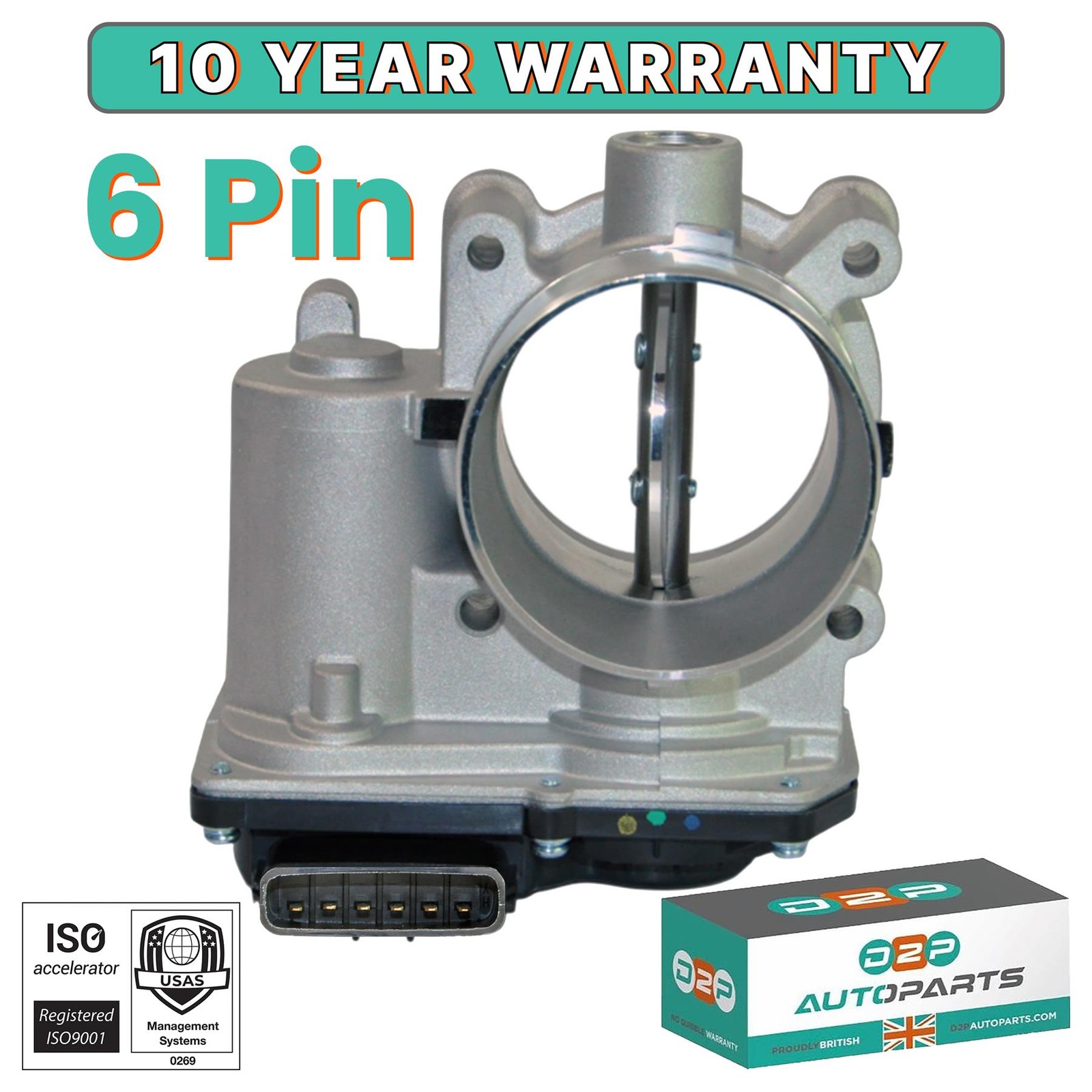 Throttle Body For Mitsubishi L200/Triton Shogun Sport Iii 1450A209 6000605309 - Image 3