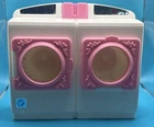 Vtg 1993 Mattel Magic Action Barbie Washer Dryer Laundry
