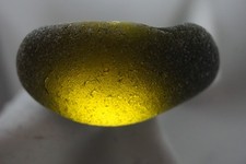 Black Sea Glass - 36g RAREST OLDEST Pirate 1800s Key West, Florida, USA fllo15