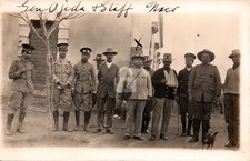COPIA POSTAL RPPC General Guerra Revolución Mexicana Pedro Ojeda TIGERACO RPPC